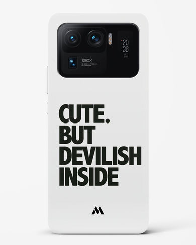 Cute But Devilish Inside Hard Case Phone Cover-(Xiaomi)