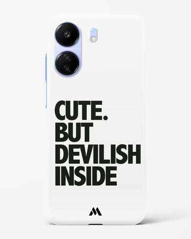 Cute But Devilish Inside Hard Case Phone Cover (Xiaomi)