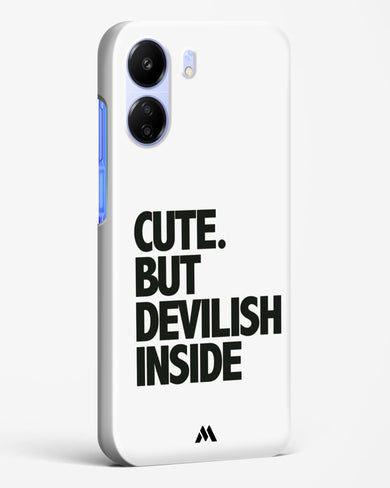 Cute But Devilish Inside Hard Case Phone Cover (Xiaomi)