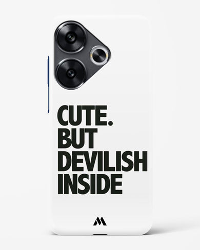 Cute But Devilish Inside Hard Case Phone Cover (Xiaomi)