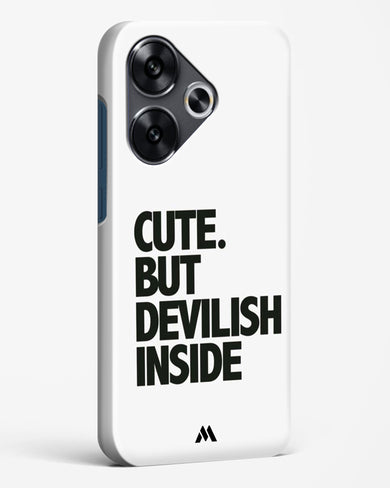 Cute But Devilish Inside Hard Case Phone Cover (Xiaomi)