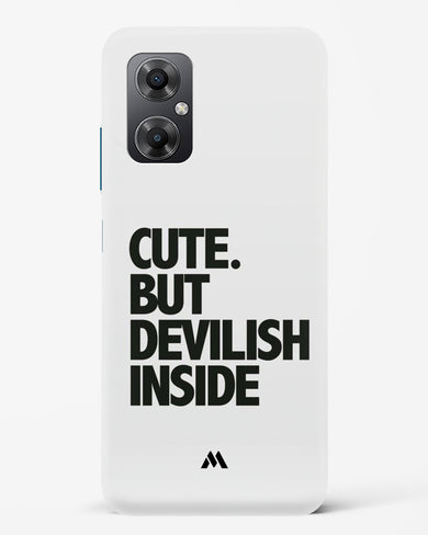 Cute But Devilish Inside Hard Case Phone Cover-(Xiaomi)