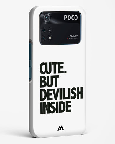 Cute But Devilish Inside Hard Case Phone Cover (Xiaomi)