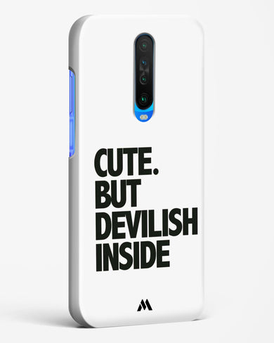 Cute But Devilish Inside Hard Case Phone Cover (Xiaomi)