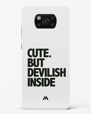 Cute But Devilish Inside Hard Case Phone Cover-(Xiaomi)