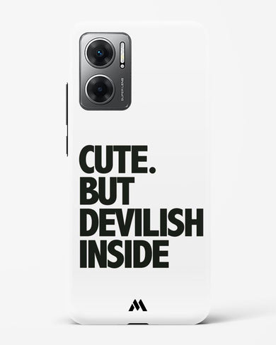 Cute But Devilish Inside Hard Case Phone Cover-(Xiaomi)