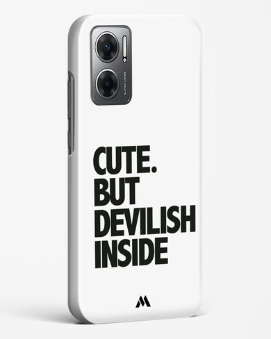 Cute But Devilish Inside Hard Case Phone Cover-(Xiaomi)