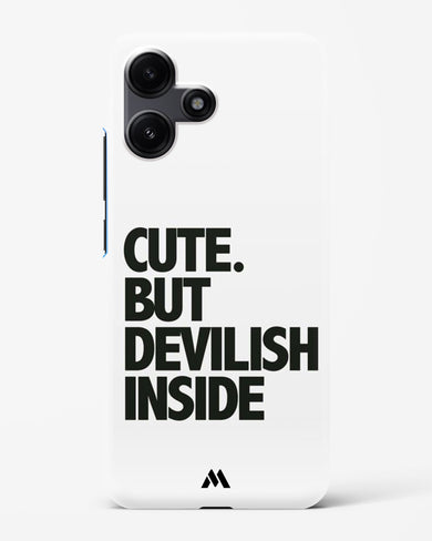 Cute But Devilish Inside Hard Case Phone Cover (Xiaomi)