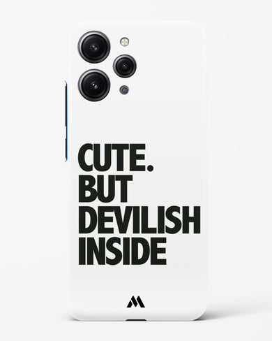 Cute But Devilish Inside Hard Case Phone Cover-(Xiaomi)