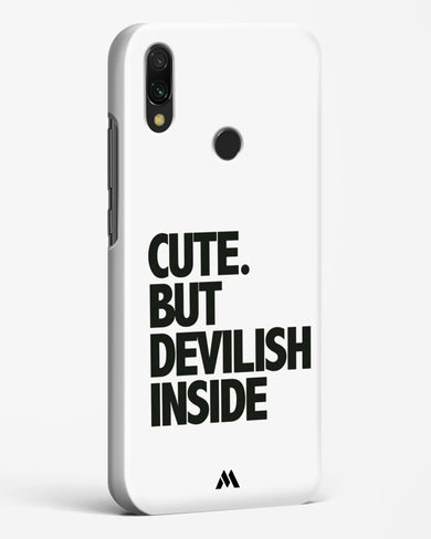 Cute But Devilish Inside Hard Case Phone Cover-(Xiaomi)