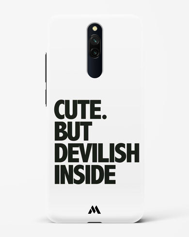 Cute But Devilish Inside Hard Case Phone Cover-(Xiaomi)