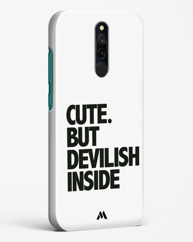 Cute But Devilish Inside Hard Case Phone Cover-(Xiaomi)