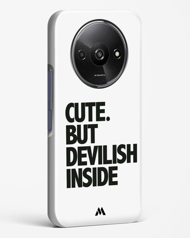 Cute But Devilish Inside Hard Case Phone Cover (Xiaomi)