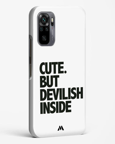 Cute But Devilish Inside Hard Case Phone Cover-(Xiaomi)