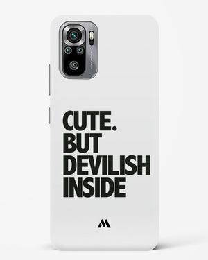 Cute But Devilish Inside Hard Case Phone Cover-(Xiaomi)