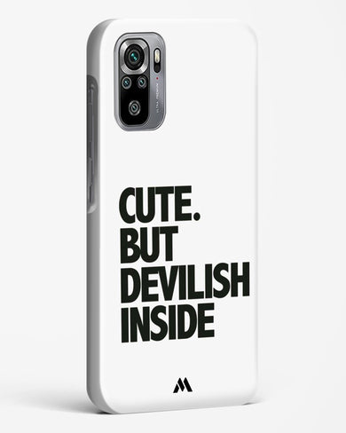 Cute But Devilish Inside Hard Case Phone Cover-(Xiaomi)