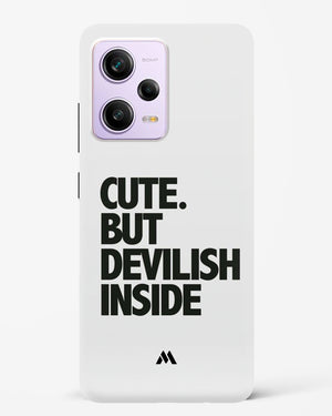 Cute But Devilish Inside Hard Case Phone Cover (Xiaomi)