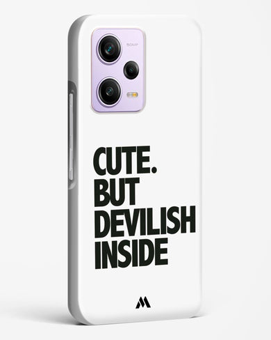 Cute But Devilish Inside Hard Case Phone Cover-(Xiaomi)