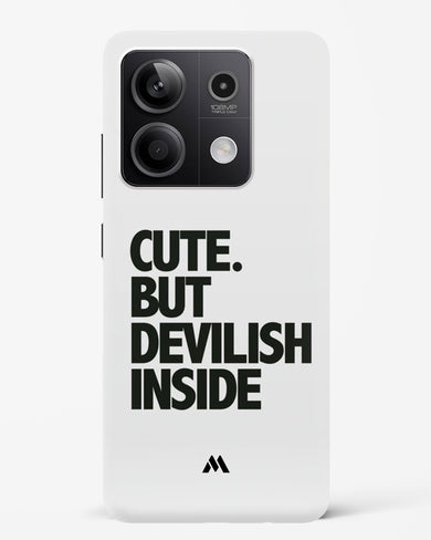Cute But Devilish Inside Hard Case Phone Cover (Xiaomi)