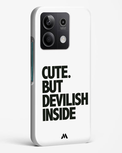 Cute But Devilish Inside Hard Case Phone Cover (Xiaomi)