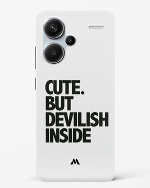 Cute But Devilish Inside Hard Case Phone Cover (Xiaomi)