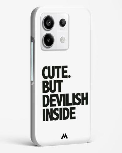 Cute But Devilish Inside Hard Case Phone Cover (Xiaomi)