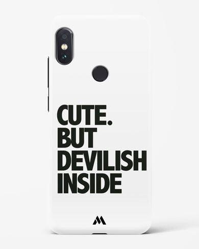 Cute But Devilish Inside Hard Case Phone Cover-(Xiaomi)