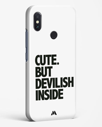 Cute But Devilish Inside Hard Case Phone Cover-(Xiaomi)