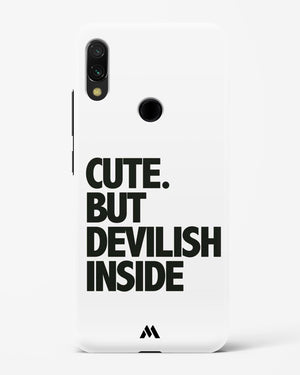 Cute But Devilish Inside Hard Case Phone Cover (Xiaomi)