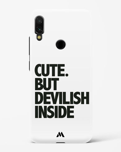 Cute But Devilish Inside Hard Case Phone Cover-(Xiaomi)