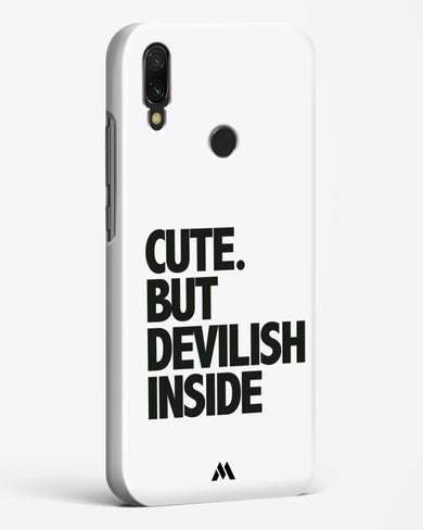 Cute But Devilish Inside Hard Case Phone Cover-(Xiaomi)