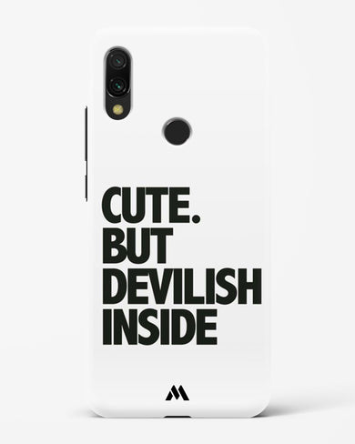 Cute But Devilish Inside Hard Case Phone Cover-(Xiaomi)