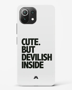 Cute But Devilish Inside Hard Case Phone Cover-(Xiaomi)