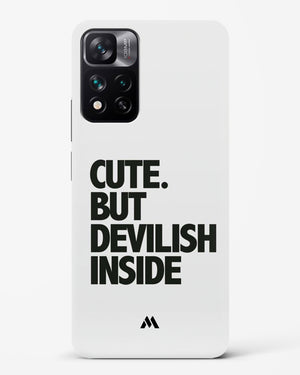 Cute But Devilish Inside Hard Case Phone Cover-(Xiaomi)