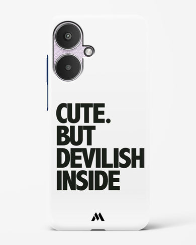 Cute But Devilish Inside Hard Case Phone Cover (Xiaomi)