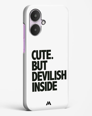 Cute But Devilish Inside Hard Case Phone Cover (Xiaomi)