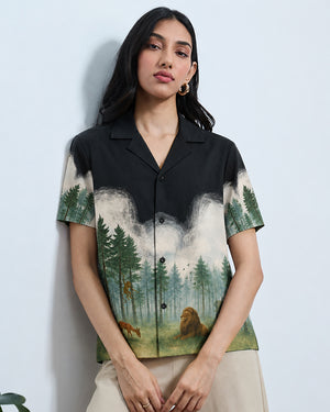 Mystic Forest Kingdom | Women Summer Shirt