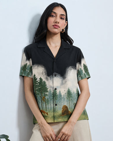 Mystic Forest Kingdom | Women Summer Shirt