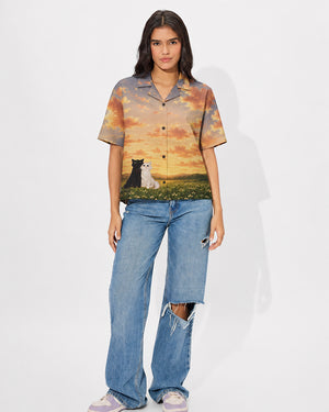 Sunset Companions | Women Summer Shirt
