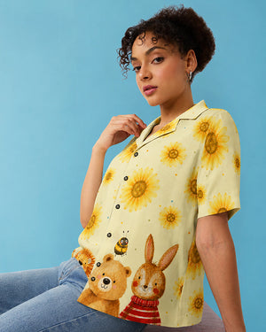Sunflower Friends | Women Summer Shirt
