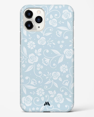 Floral Blue Zephyrs Hard Case Phone Cover-(Apple)