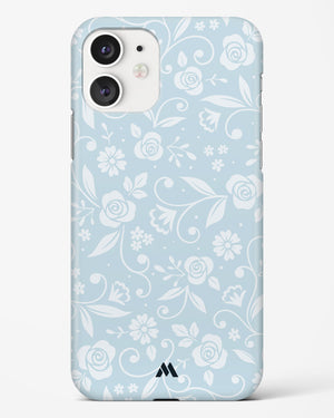 Floral Blue Zephyrs Hard Case iPhone 11