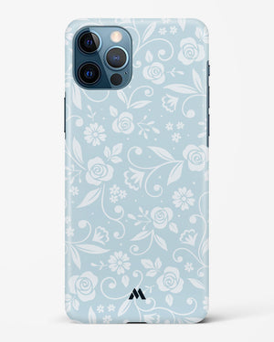 Floral Blue Zephyrs Hard Case iPhone 12 Pro Max