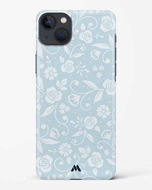 Floral Blue Zephyrs Hard Case Phone Cover (Apple)