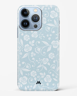 Floral Blue Zephyrs Hard Case Phone Cover (Apple)