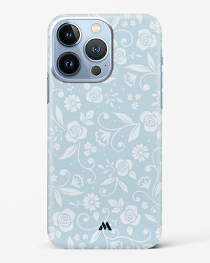 Floral Blue Zephyrs Hard Case Phone Cover (Apple)