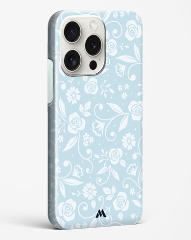 Floral Blue Zephyrs Hard Case Phone Cover-(Apple)
