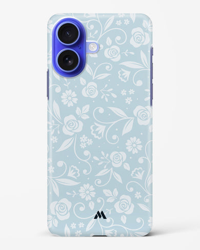 Floral Blue Zephyrs Hard Case Phone Cover (Apple)