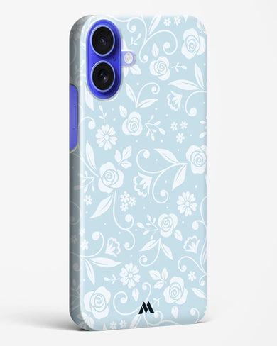 Floral Blue Zephyrs Hard Case Phone Cover (Apple)