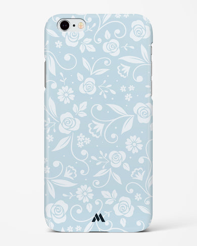 Floral Blue Zephyrs Hard Case Phone Cover-(Apple)